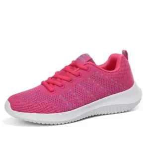 Nanpra Women Leisure Lace Up Sneakers Shoes