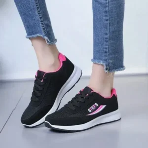 Nanpra Women Fashion Breathable Sneakers