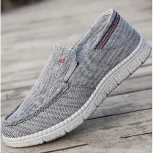 Nanpra Men Casual Non-Slip Canvas Shoes