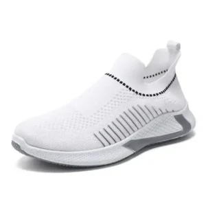 Nanpra Men Fashion Summer Flyknit Breathable Sneakers