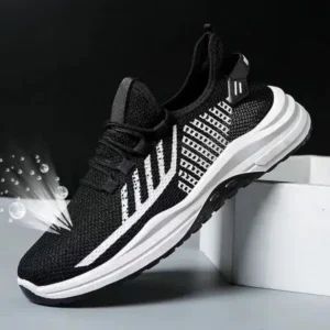 Nanpra Men Casual Breathable Lightweight Running Sneakers