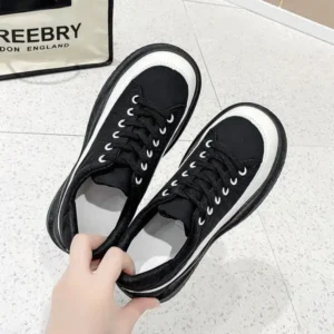 Nanpra Women Fashion Cute Platform Sneakers